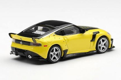 【2026年11月以降発売予定】 MINI GT MGT01316-L 1/64 Nissan Z Veilside FFZ400 イカズチイエロー(左ハンドル)