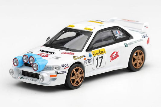 【2026年11月発売予定】 MINI GT MGT01324-L 1/64 スバル インプレッサ WRC98 モンテカルロラリー 1999 #17 (左ハンドル)