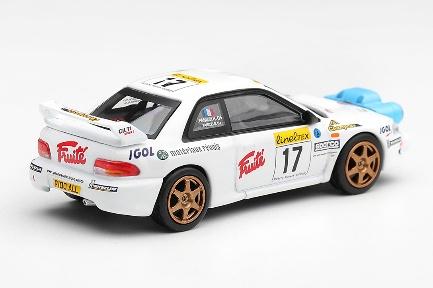 【2026年11月発売予定】 MINI GT MGT01324-L 1/64 スバル インプレッサ WRC98 モンテカルロラリー 1999 #17 (左ハンドル)