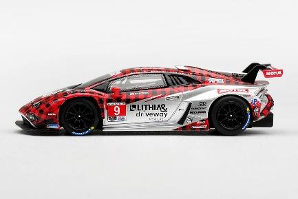 【2026年10月発売予定】 MINI GT MGT01327-L 1/64 ランボルギーニ ウラカン GT3 EVO2 IMSA WeatherTech GTD Pro 2025 #9 Pfaff Motorsports