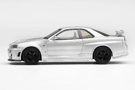 【2026年12月発売予定】 MINI GT MGT01329-R 1/64 Nissan NISMO R34GT-R Z-tune シルバー (右ハンドル)