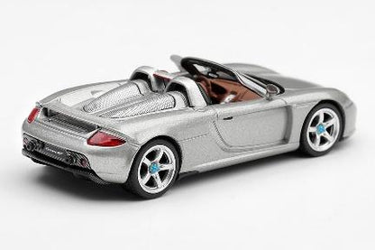 【2027年2月発売予定】 MINI GT MGT01236-L 1/64 ポルシェ カレラ GT GT シルバー(左ハンドル)