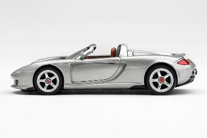 【2027年2月発売予定】 MINI GT MGT01236-L 1/64 ポルシェ カレラ GT GT シルバー(左ハンドル)