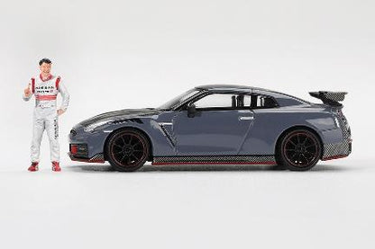 【2027年1月発売予定】 MINI GT MGT01333-R 1/64 Nissan GT-R NISMO 2024 筑波サーキット市販車最速ラップ記録車 松田次生コレクション w/ 松田次生氏フィギュア(右ハンドル)