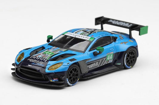 【2026年12月発売予定】 MINI GT MGT01334-L 1/64 アストンマーチン ヴァンテージ GT3 EVO IMSA デイトナ24時間 2025 #44 Magnus Racing(左ハンドル)