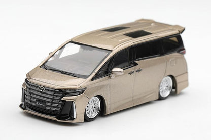 【2026年10月発売予定】 MINI GT MGT01335-L 1/64 Toyota ヴェルファイア 40 KUHL ゴールド メタリック(左ハンドル)