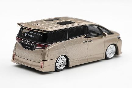 【2026年10月発売予定】 MINI GT MGT01335-L 1/64 Toyota ヴェルファイア 40 KUHL ゴールド メタリック(左ハンドル)