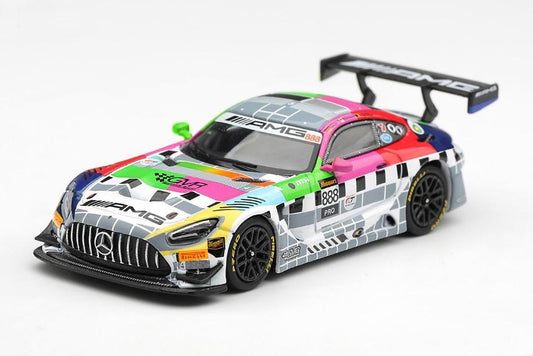 【2026年11月発売予定】 MINI GT MGT01336-L 1/64 メルセデス AMG GT3 バサースト12時間 2025 #888 Mercedes-AMG 2025 Team GMR Meguiar's(左ハンドル)