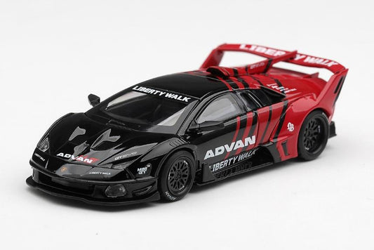 【2027年1月発売予定】 MINI GT MGT01337-L 1/64 ランボルギーニ LB-Silhouette WORKS MURCIELAGO GT Evo Advan(左ハンドル)