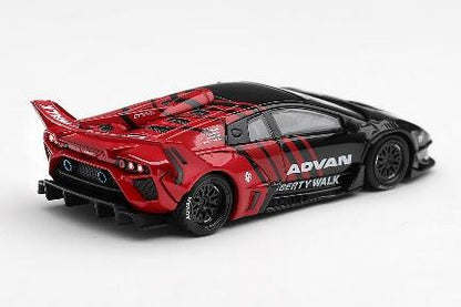 【2027年1月発売予定】 MINI GT MGT01337-R 1/64 ランボルギーニ LB-Silhouette WORKS MURCIELAGO GT Evo Advan(右ハンドル)