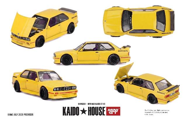 【2026年11月以降発売予定】 MINI GT KHMG301 1/64 BMW M3 KAIDO GT V3 (Left Hand Drive)