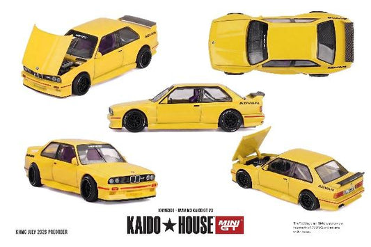 【2026年11月以降発売予定】 MINI GT KHMG301 1/64 BMW M3 KAIDO GT V3 (Left Hand Drive)