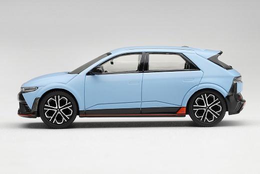 【2026年11月以降発売予定】 MINI GT MGT01345-L 1/64 Hyundai IONIQ 5 N Performance Blue Matte LHD Korea Exclusive