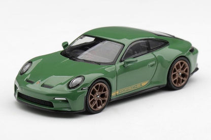 【2027年2月以降発売予定】 MINI GT MGT01341-L 1/64 Porsche 911 (992) GT3 Touring Auratium Green LHD