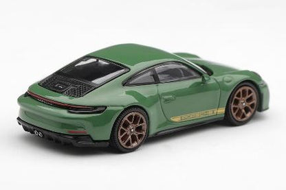 【2027年2月以降発売予定】 MINI GT MGT01341-L 1/64 Porsche 911 (992) GT3 Touring Auratium Green LHD