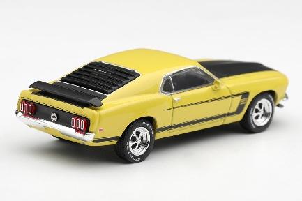 【2026年11月以降発売予定】 MINI GT MGT01342-L 1/64 Ford Mustang Boss 302 1969 Bright Yellow LHD
