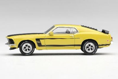 【2026年11月以降発売予定】 MINI GT MGT01342-L 1/64 Ford Mustang Boss 302 1969 Bright Yellow LHD