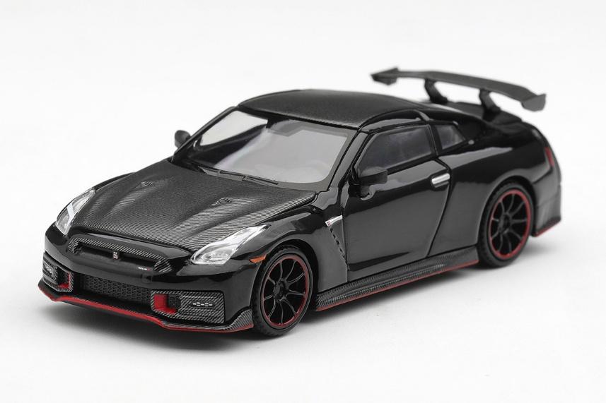【2027年2月以降発売予定】 MINI GT MGT01338-L 1/64 Nissan GT-R Nismo 2024 Black LHD
