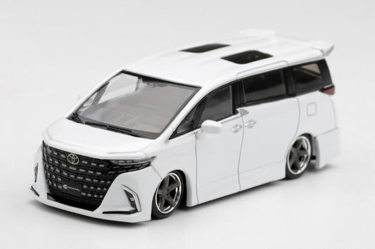 【2026年12月以降発売予定】 MINI GT MGT01339-L 1/64 Toyota Alphard 40 KUHL White LHD