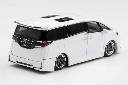 【2026年12月以降発売予定】 MINI GT MGT01339-R 1/64 Toyota Alphard 40 KUHL White RHD