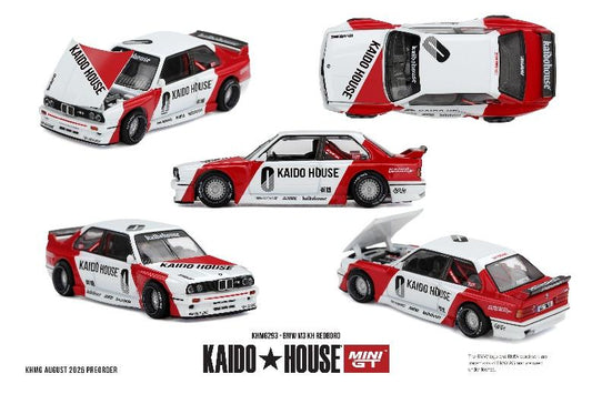 【2026年12月以降発売予定】 MINI GT KHMG293 1/64 BMW M3 KH REDBORO (左ハンドル)