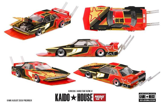 【2027年1月以降発売予定】 MINI GT KHMG309 1/64 KAIDO STAR-TASTIC V1 (右ハンドル)