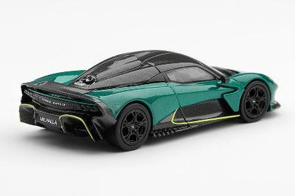 【2027年2月以降発売予定】 MINI GT MGT01373-L 1/64 Aston Martin Valhalla Podium Green LHD