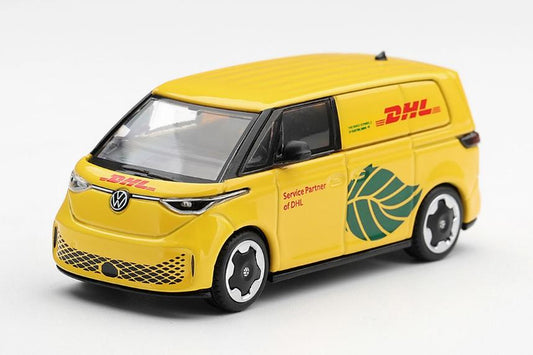 【2026年12月以降発売予定】 MINI GT MGT01376-L 1/64 Volkswagen ID. Buzz DHL Electric LHD