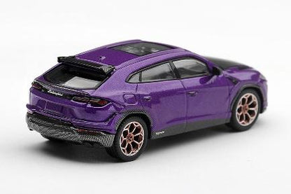 【2027年2月以降発売予定】 MINI GT MGT01381-R 1/64 Lamborghini Urus Performante Viola Pasifae RHD