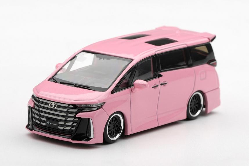 【2027年4月以降発売予定】 MINI GT MGT01391-L 1/64 Toyota Vellfire 40 KUHL Metallic Pink LHD