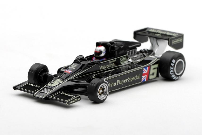 【2027年2月以降発売予定】 MINI GT MGT01393-L 1/64 Lotus 78 No.5 Winner United States Grand Prix West 1977 Mario Andretti