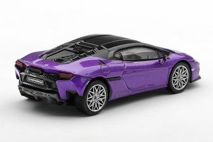 【2027年4月以降発売予定】 MINI GT MGT01394-L 1/64 Lamborghini Temerario Viola Pasifae LHD