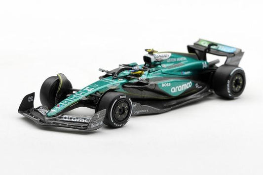 【2027年4月以降発売予定】 MINI GT MGT01396-L 1/64 Aston Martin AMR24 No.14 Las Vegas Grand Prix 2024 Fernando Alonso