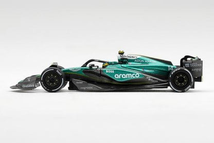 【2027年4月以降発売予定】 MINI GT MGT01396-L 1/64 Aston Martin AMR24 No.14 Las Vegas Grand Prix 2024 Fernando Alonso