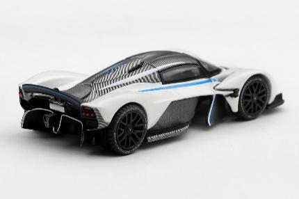 【2027年5月以降発売予定】 MINI GT MGT01419-L 1/64 Aston Martin Valkyrie Escape White LHD