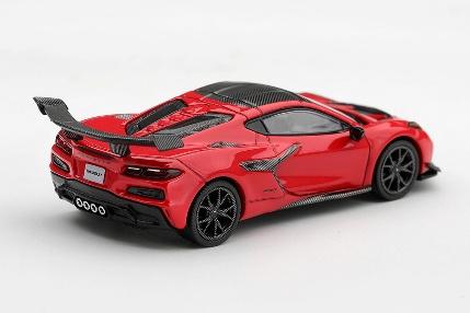 【2027年4月以降発売予定】 MINI GT MGT01420-L 1/64 Chevrolet Corvette ZR1 Torch Red LHD