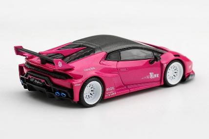 【2027年3月以降発売予定】 MINI GT MGT01424-L 1/64 LB★WORKS Lamborghini Huracán GT Ruby Purple LHD