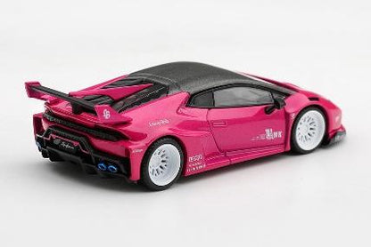 【2027年3月以降発売予定】 MINI GT MGT01424-L 1/64 LB★WORKS Lamborghini Huracán GT Ruby Purple LHD