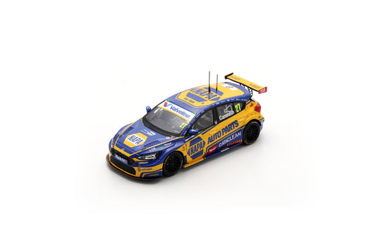 【2026年2月以降発売予定】 Spark UK030 1/43 NAPA Racing UK No.27 Ford Focus BTCC - Snetterton Race 1 Winner 2025 Dan Cammish