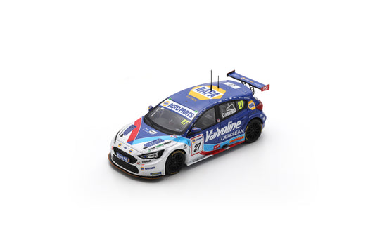 【2026年2月以降発売予定】 Spark UK031 1/43 NAPA Racing UK No.27 Ford Focus BTCC Silverstone Valvoline Dan Cammish