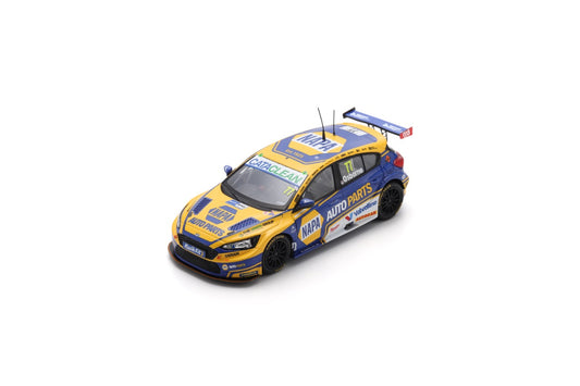 【2026年4月以降発売予定】 Spark UK032 1/43 NAPA Racing UK No.77 Ford Focus BTCC Sam Osborne