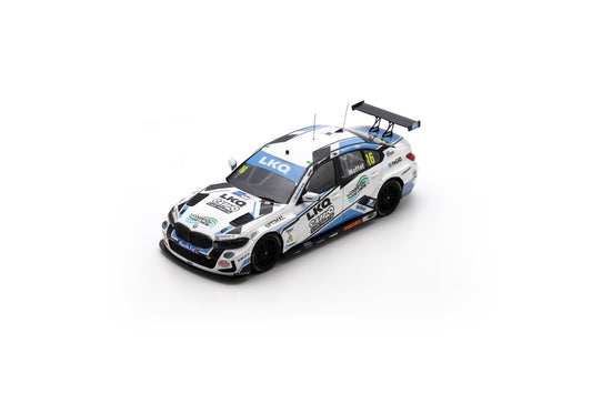 Spark UK035 1/43 LKQ Euro Car Parts with WSR No.16 BMW 330i BTCC Aidan Moffat