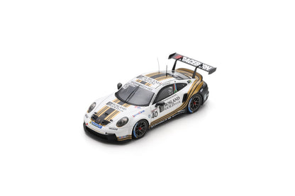 Spark UK040 1/43 Porsche 911 GT3 Cup No.40 Porsche Carrera Cup Great Britain Champion 2025 Andrew Rackstraw