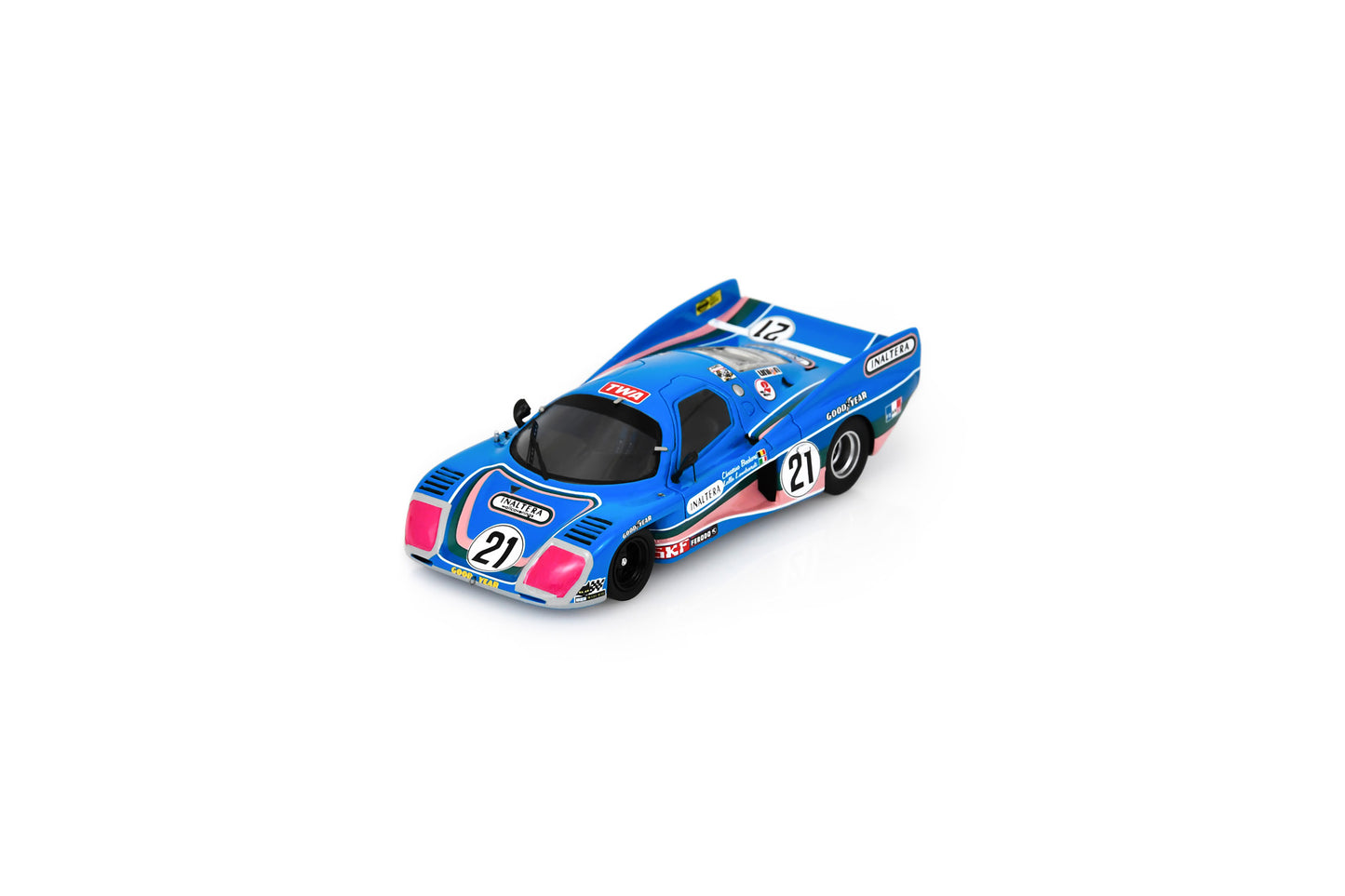 【2026年3月以降発売予定】 Spark US237 1/43 Inaltera No.21 Daytona 24H 1977
L. Lombardie - C.Beckers