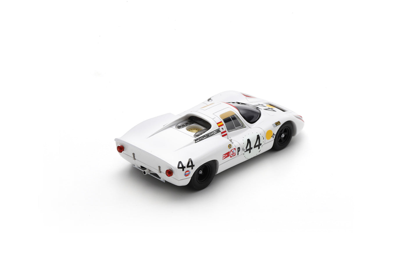 【2025年3月以降発売予定】 Spark US273 1/43 Porsche 907 No.44 4th 12H Sebring 1969 A. Soler-Roig - R. Lins