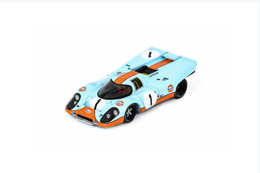 【2025年1月以降発売予定】 Spark US344 1/43 Porsche 917 K No.1 5th 12H Sebring 1971 J. Siffert - D. Bell