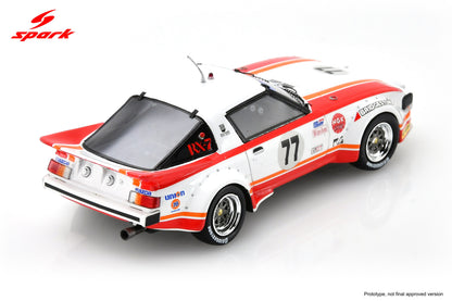 Spark US434 1/43 Mazda RX-7 No.77 6th Daytona 24H 1979R. Mandeville - A. Johnson - W. Bohren