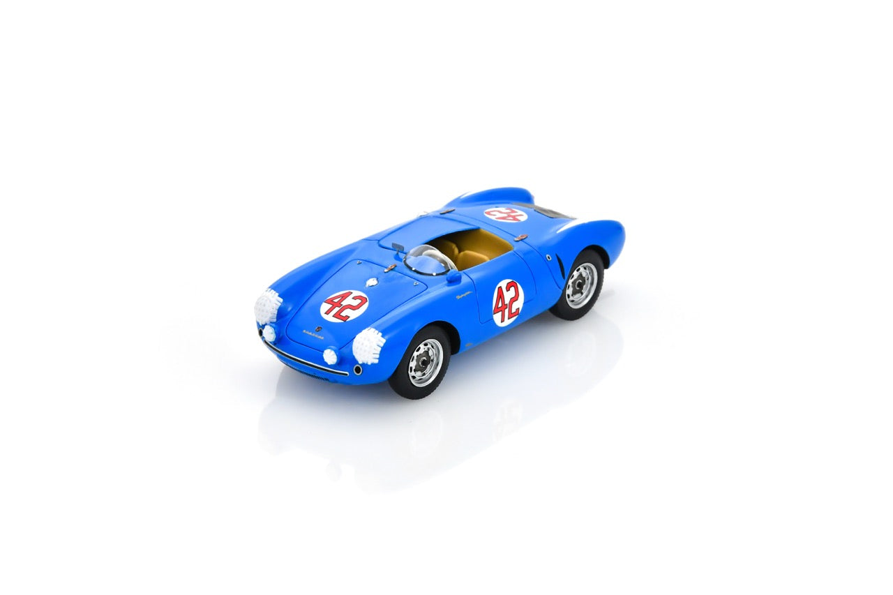 【2026年6月以降発売予定】 Spark US462 1/43 Porsche 550 No.42 12H Sebring 1956 E. Crawford - H Linge