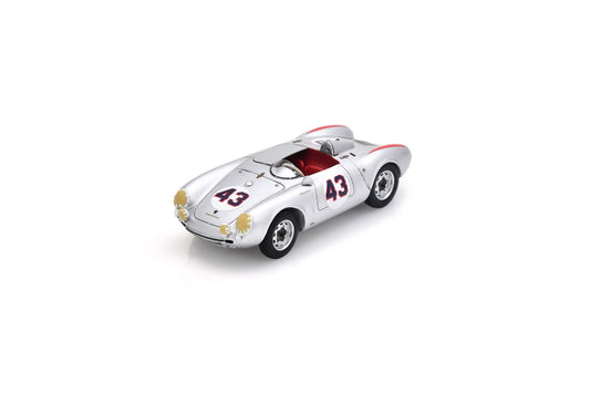 【2026年5月以降発売予定】 Spark US463 1/43 Porsche 550 No.43 7th 12H Sebring 1956 J. McAfee - P. Lovely