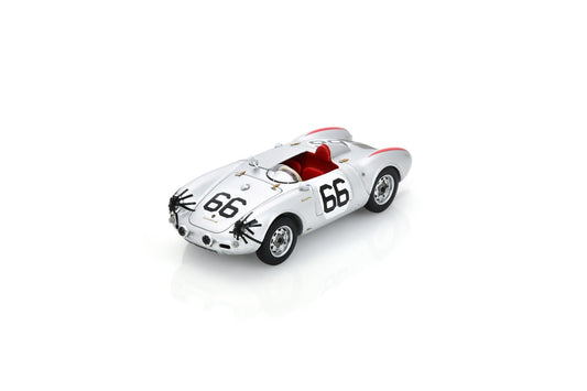 【2026年6月以降発売予定】 Spark US464 1/43 Porsche 550 No.66 14th 12H Sebring 1956 M. Marshall - J. Brundage - H. von Hanstein